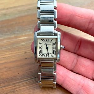 Womens Cartier Tank watch